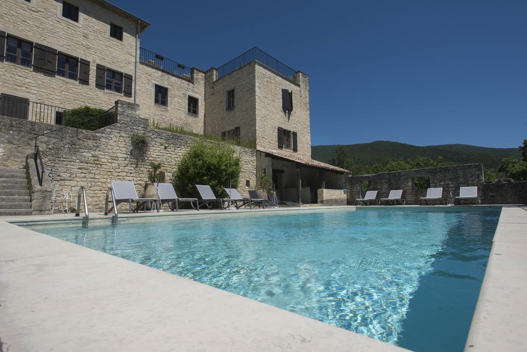 Logis Hotel Les Hospitaliers Le Poët-Laval Esterno foto